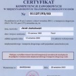 CKZ - przewóz osób